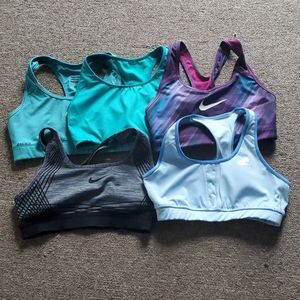 Nike & addidas sports bras